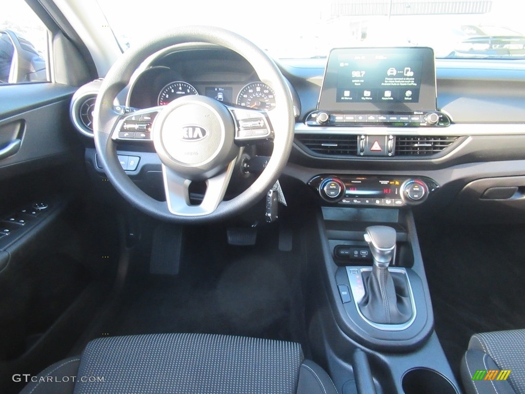 2019 Forte LXS - Aurora Black Pearl / Black photo #14