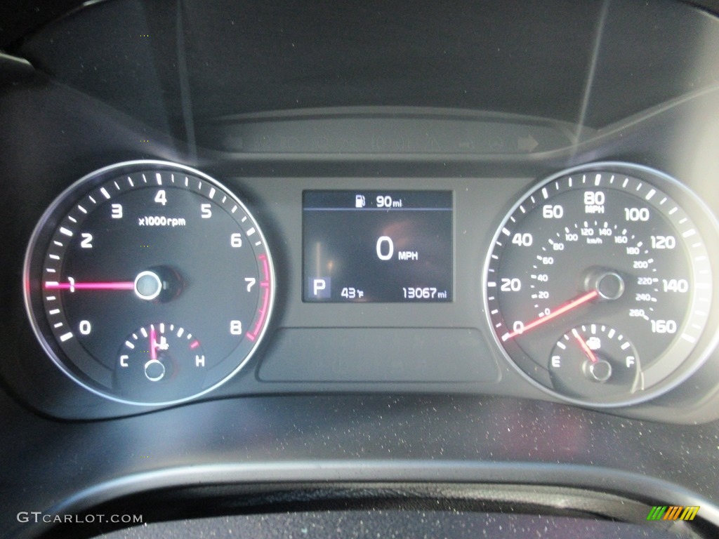 2019 Forte LXS - Aurora Black Pearl / Black photo #15