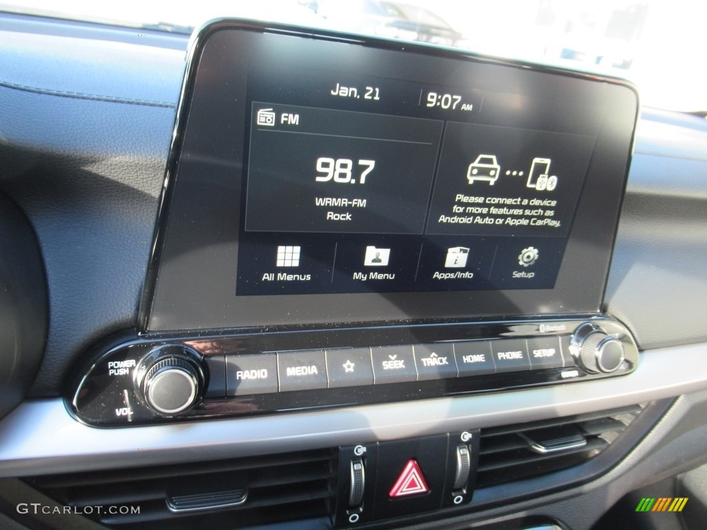 2019 Forte LXS - Aurora Black Pearl / Black photo #16