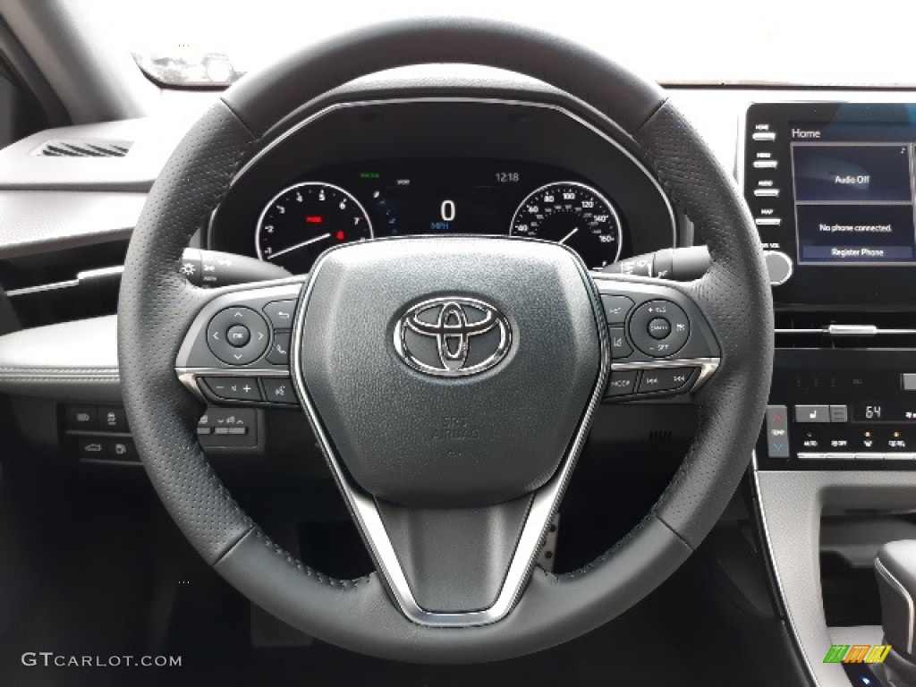 2020 Toyota Avalon XSE Graphite Steering Wheel Photo #136910800