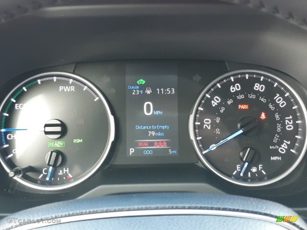 2020 Toyota RAV4 XLE AWD Hybrid Gauges Photo #136913530