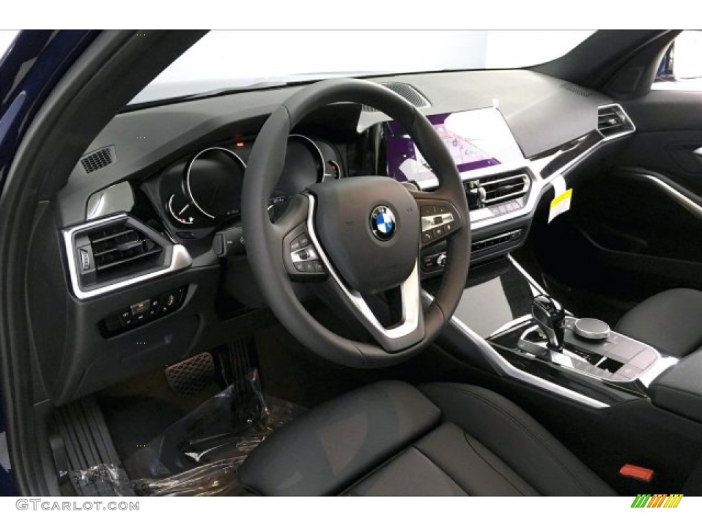 2020 3 Series 330i Sedan - Mediterranean Blue Metallic / Black photo #4