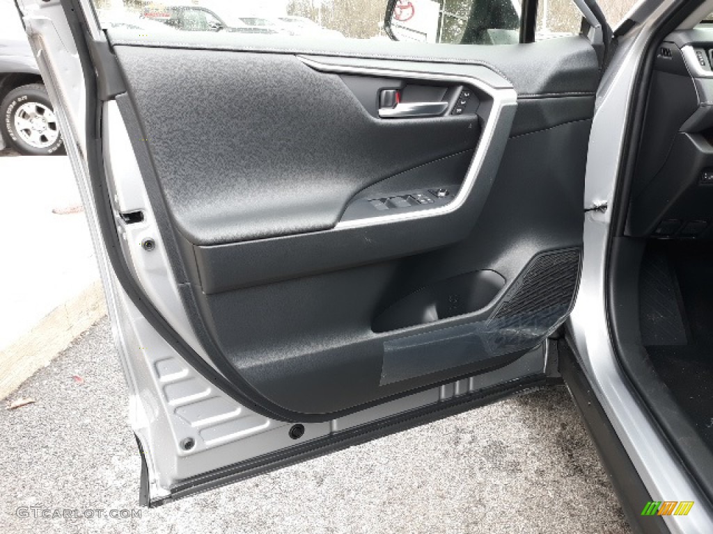 2020 Toyota RAV4 Limited AWD Black Door Panel Photo #136914796