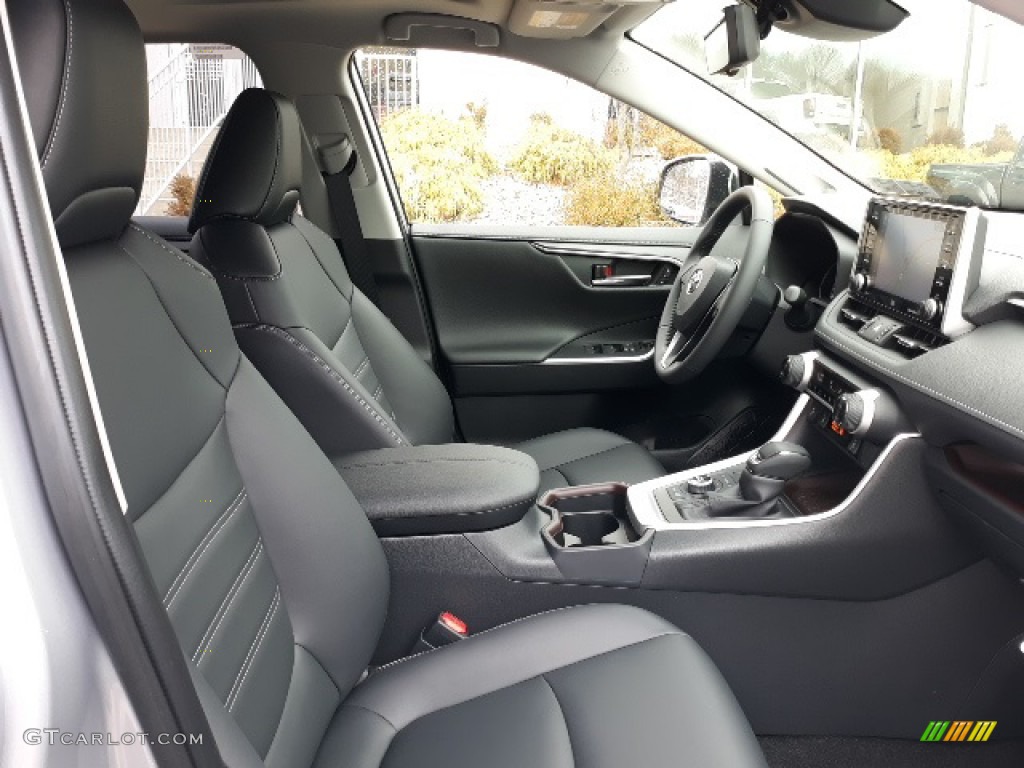 Black Interior 2020 Toyota RAV4 Limited AWD Photo #136915003