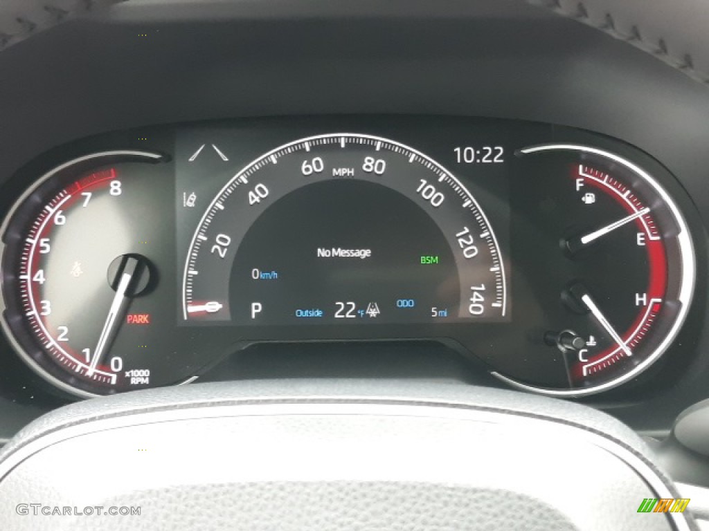 2020 Toyota RAV4 Limited AWD Gauges Photos