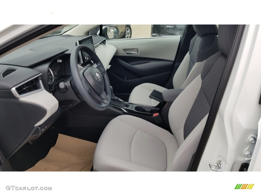 2020 Corolla LE - Super White / Light Gray photo #2