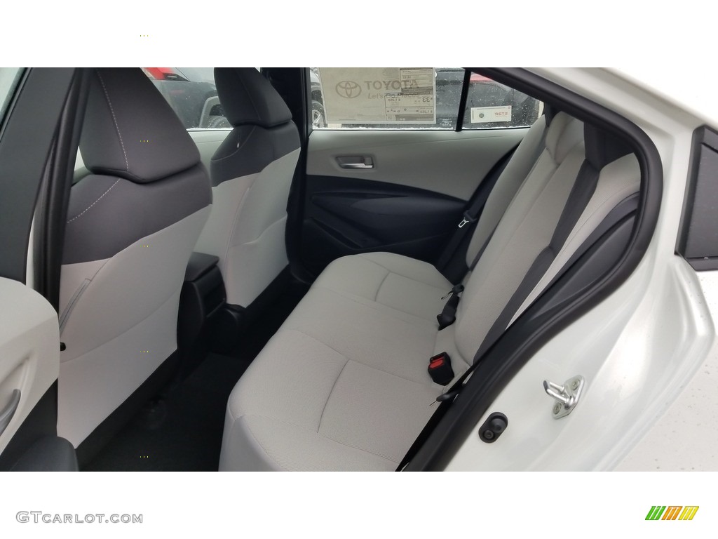 2020 Corolla LE - Super White / Light Gray photo #3