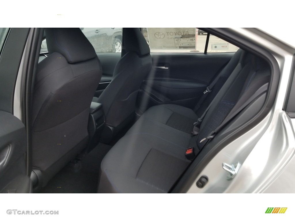 Black Interior 2020 Toyota Corolla SE Photo #136915648