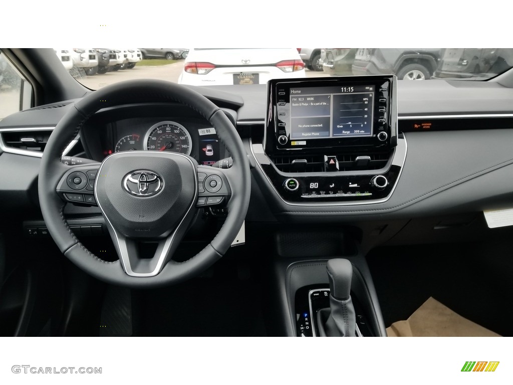 2020 Toyota Corolla SE Black Dashboard Photo #136915675
