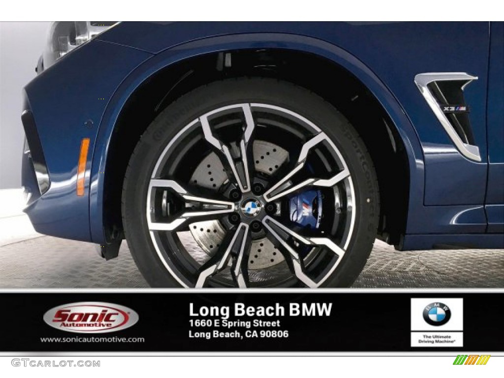 2020 X3 M Competition - Phytonic Blue Metallic / Black photo #9