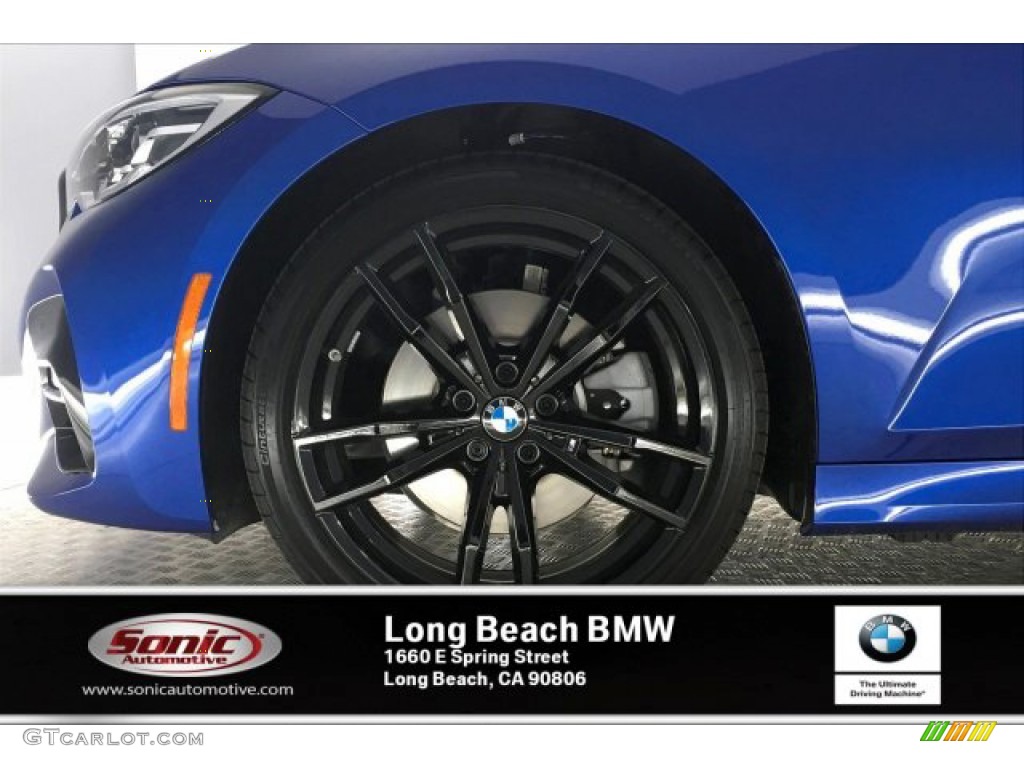 2020 3 Series 330i Sedan - Portimao Blue Metallic / Black photo #9