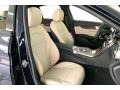 Silk Beige/Black 2020 Mercedes-Benz C 300 Sedan Interior Color