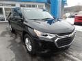 Mosaic Black Metallic 2020 Chevrolet Traverse LS AWD