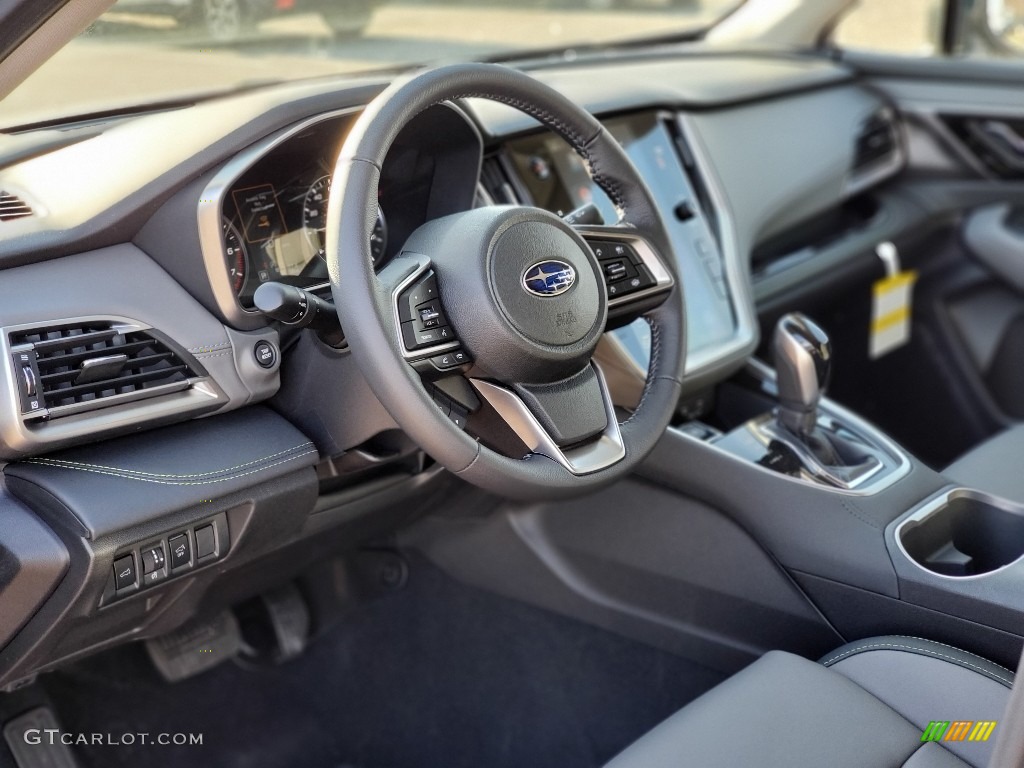 2020 Subaru Outback Onyx Edition XT Gray StarTex Steering Wheel Photo #136918243