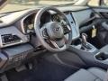 2020 Subaru Outback Gray StarTex Interior Steering Wheel Photo