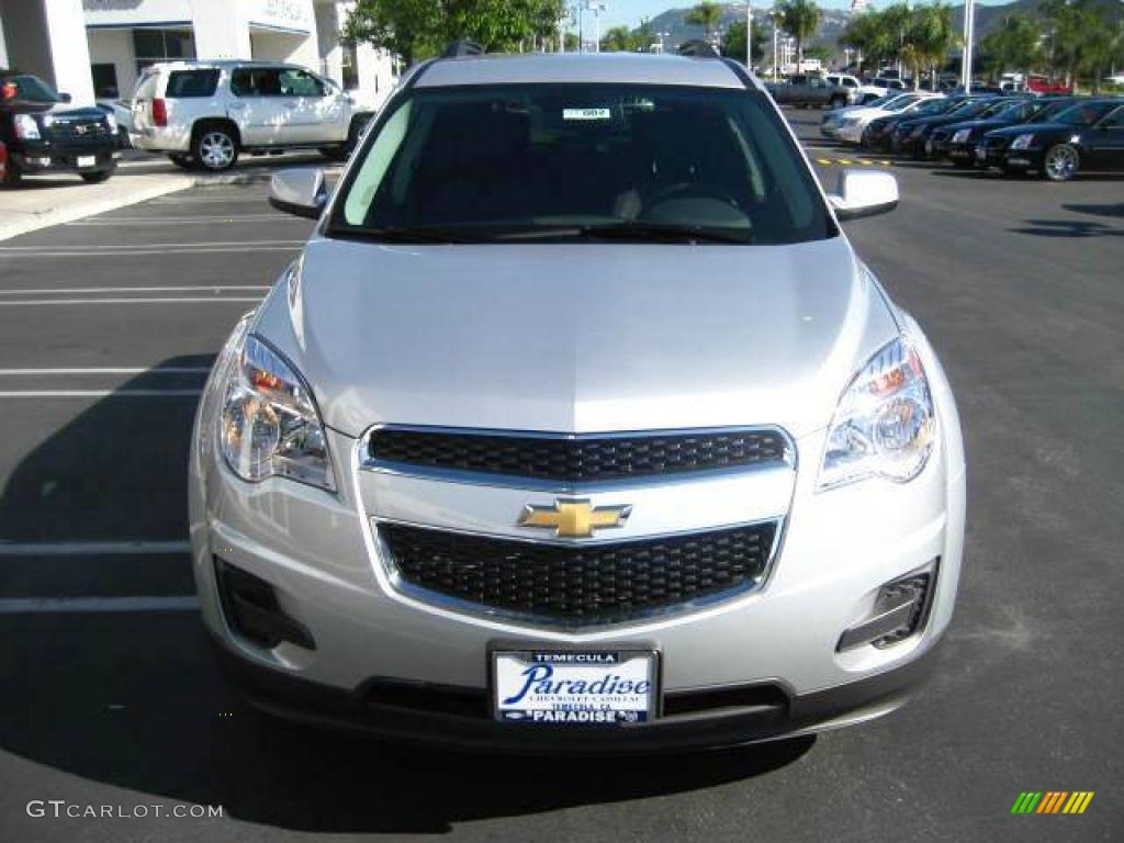 2010 Equinox LT - Silver Ice Metallic / Jet Black photo #9