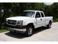 2003 Summit White Chevrolet Silverado 2500HD LS Extended Cab 4x4  photo #1