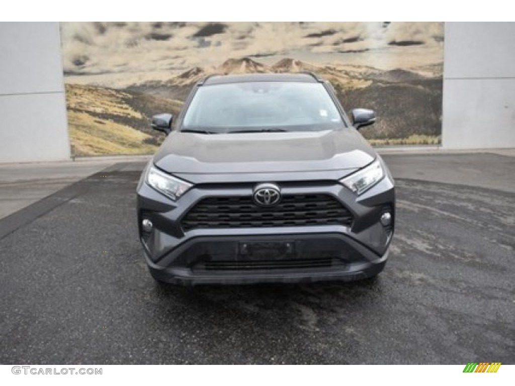 2019 RAV4 XLE AWD - Magnetic Gray Metallic / Black photo #8