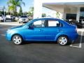 2009 Bright Blue Chevrolet Aveo LT Sedan  photo #2