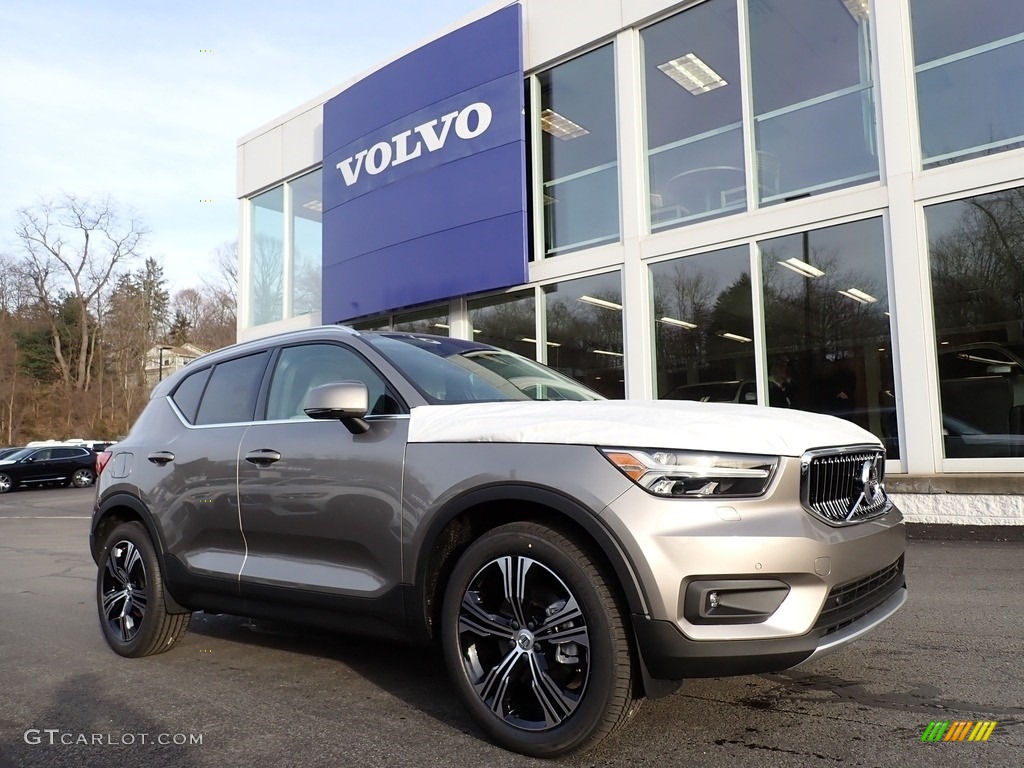 Pebble Grey Metallic 2020 Volvo XC40 T5 Inscription AWD Exterior Photo #136926156