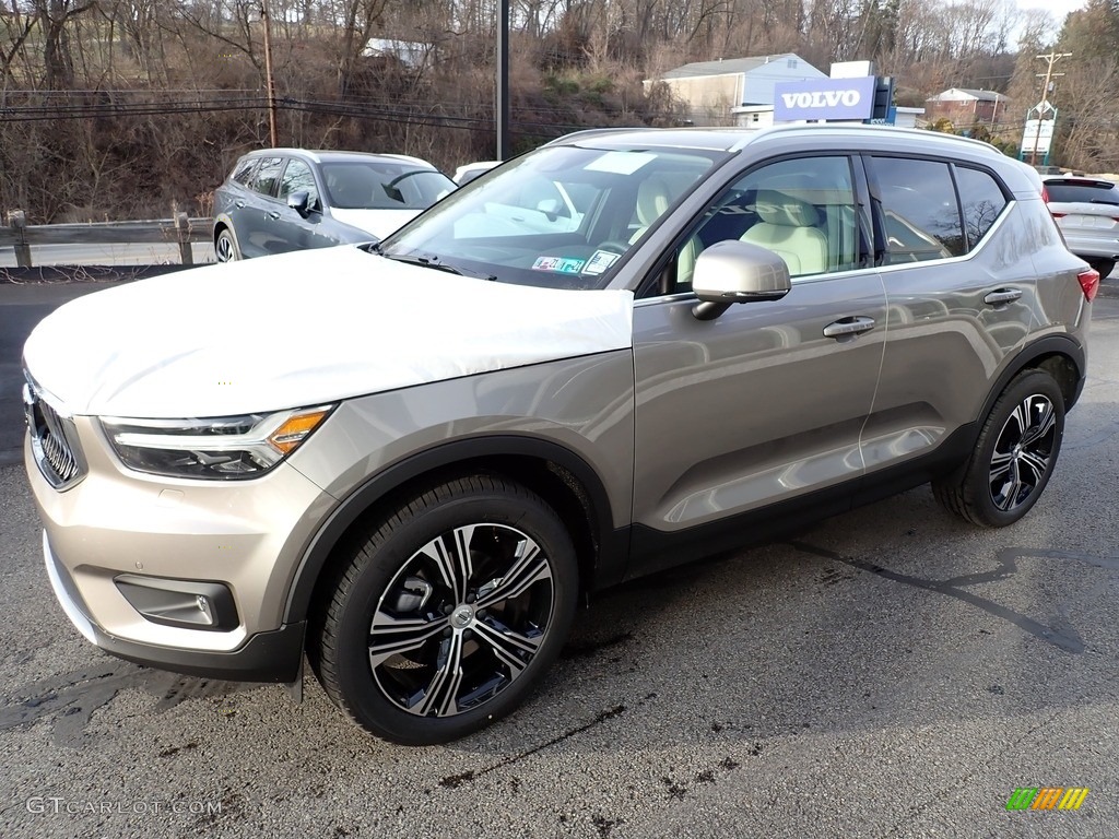 Pebble Grey Metallic 2020 Volvo XC40 T5 Inscription AWD Exterior Photo #136926264