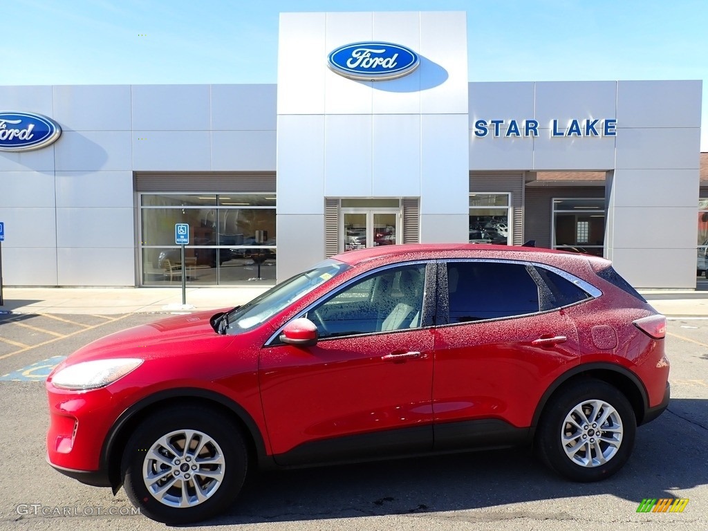 Rapid Red Metallic Ford Escape