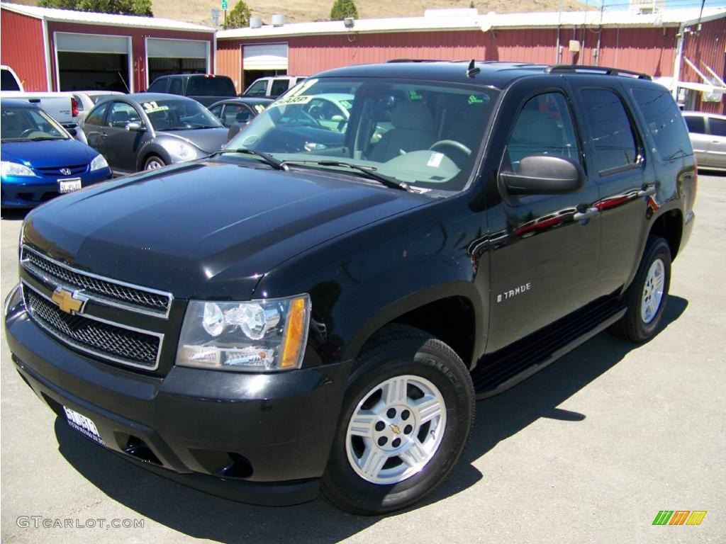 2007 Tahoe LS - Black / Dark Titanium/Light Titanium photo #1