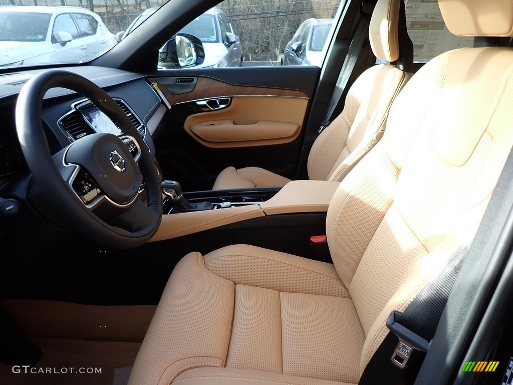 Amber Interior 2020 Volvo XC90 T6 AWD Inscription Photo #136926705