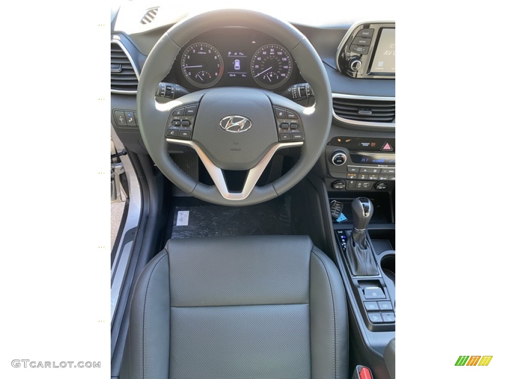 2020 Tucson Limited AWD - Stellar Silver / Black photo #14