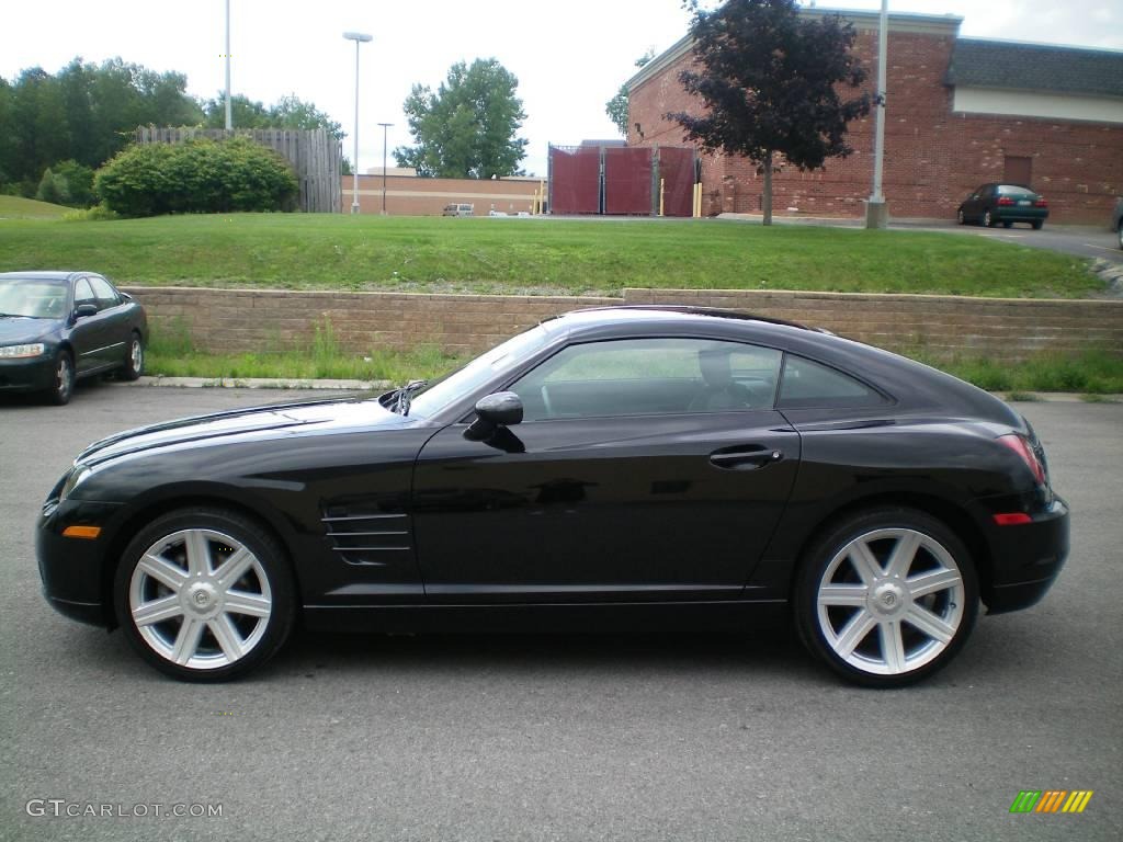 2006 Crossfire Limited Coupe - Black / Dark Slate Gray photo #2