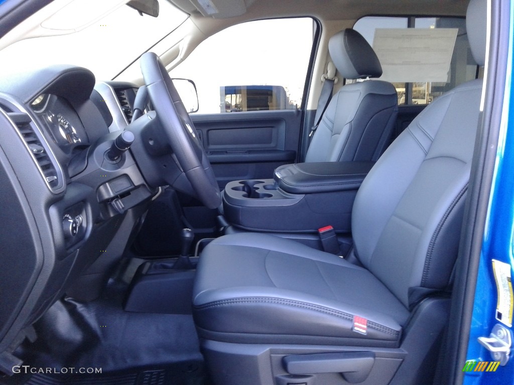 Black/Diesel Gray Interior 2020 Ram 4500 Tradesman Crew Cab 4x4 Chassis Photo #136929069