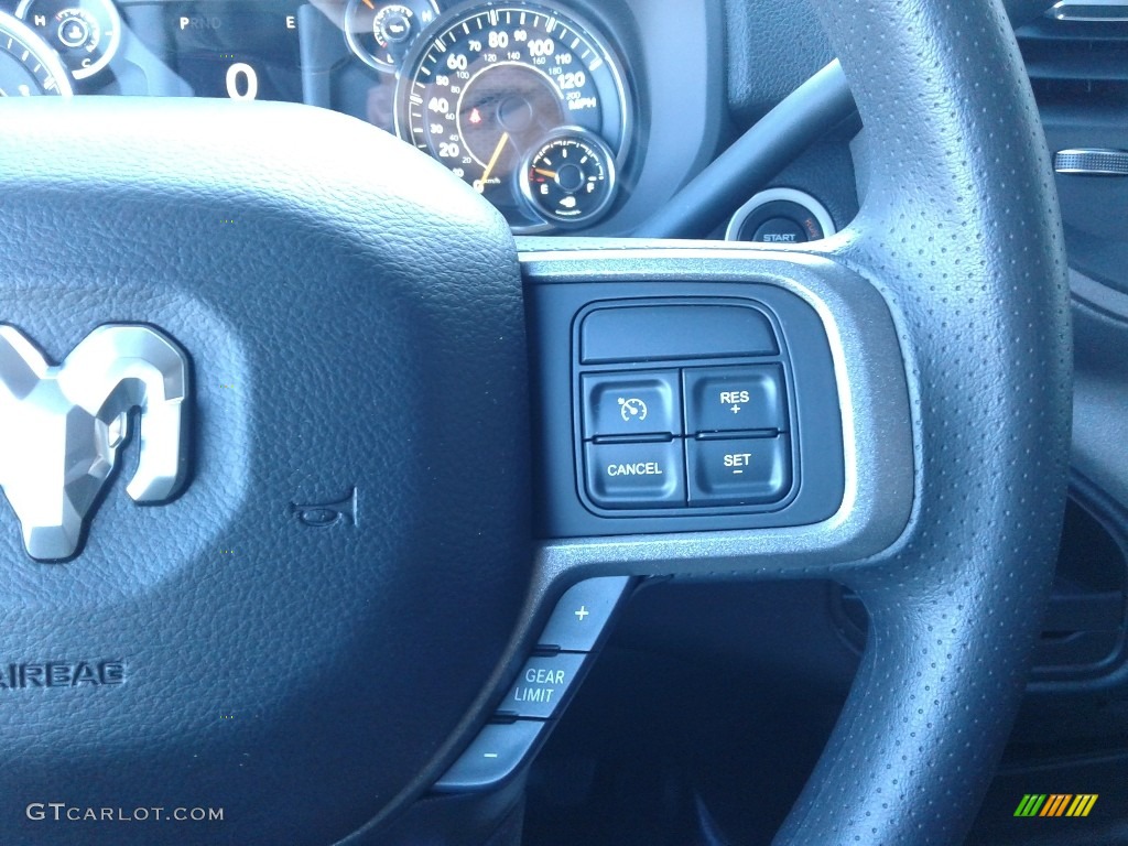 2020 Ram 4500 Tradesman Crew Cab 4x4 Chassis Black/Diesel Gray Steering Wheel Photo #136929228