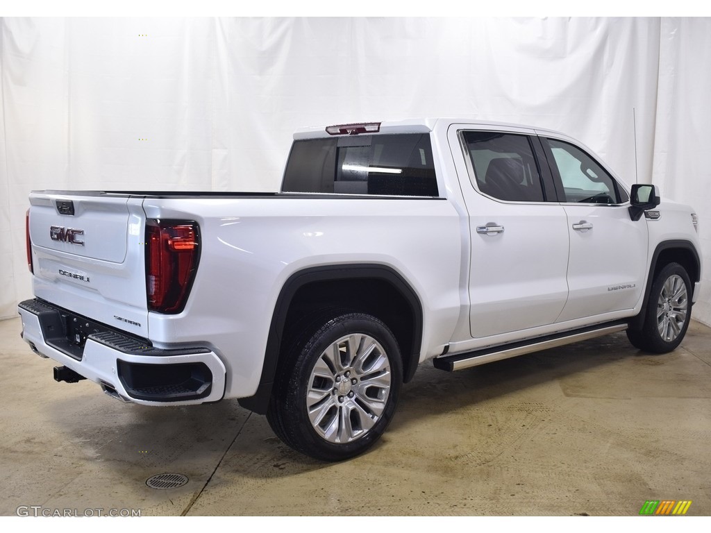 White Frost Tricoat 2020 GMC Sierra 1500 Denali Crew Cab 4WD Exterior Photo #136929618