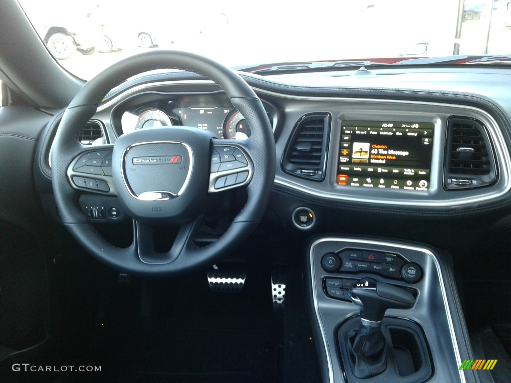 2020 Dodge Challenger R/T Scat Pack Black Dashboard Photo #136930623