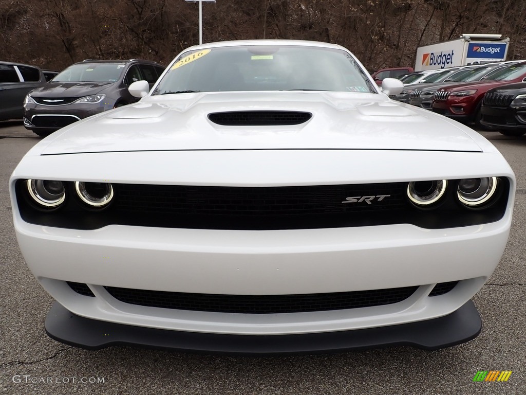 2016 Challenger SRT Hellcat - Bright White / Black photo #8