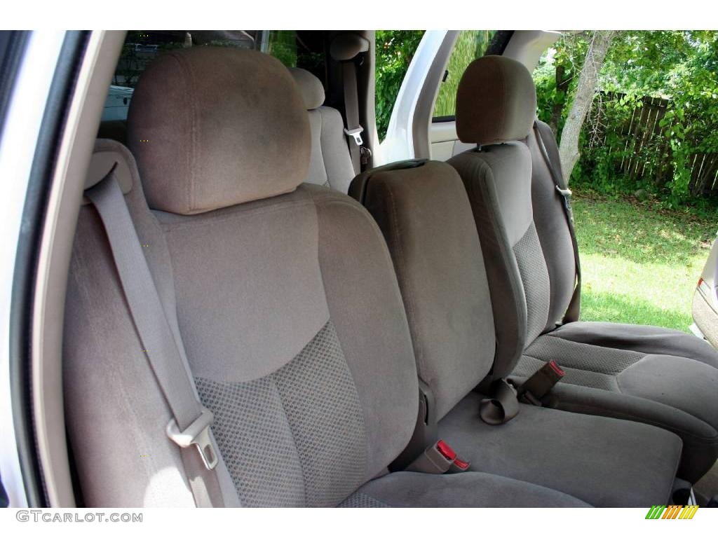 2003 Silverado 2500HD LS Extended Cab 4x4 - Summit White / Tan photo #59