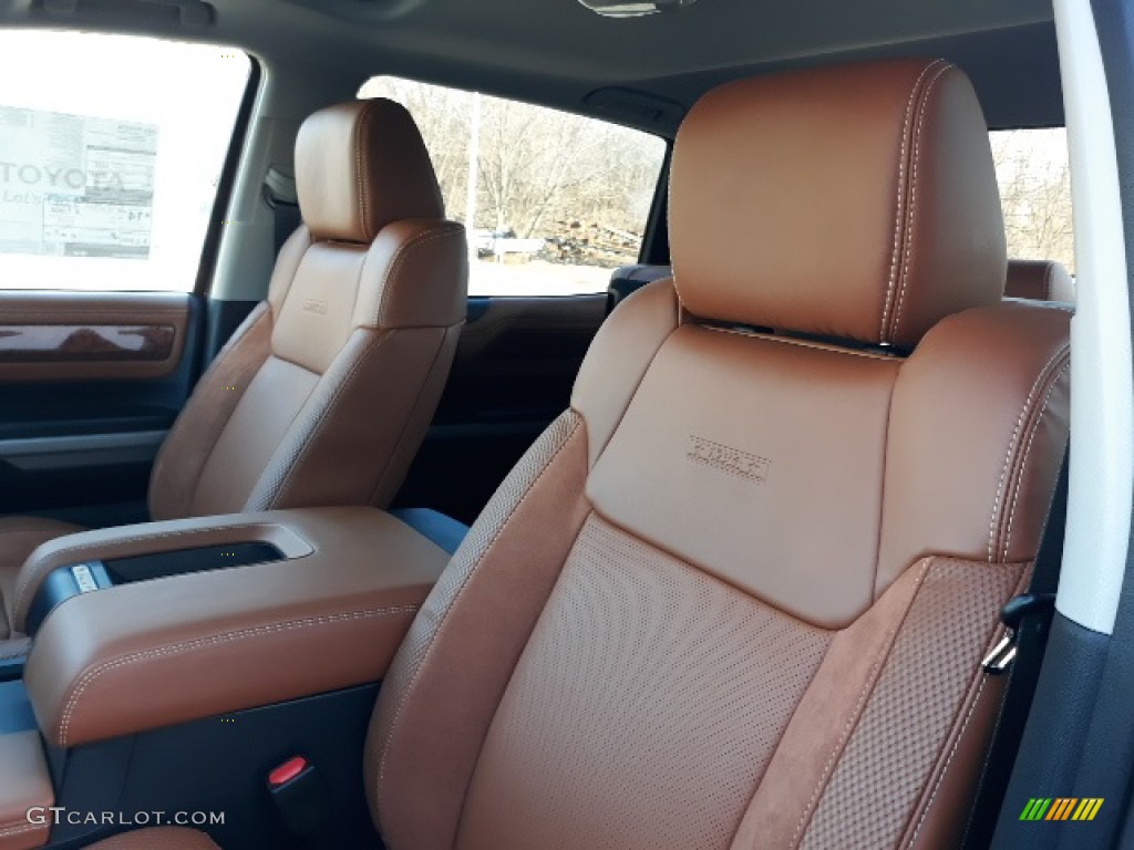 1794 Edition Brown/Black Interior 2020 Toyota Tundra 1794 Edition CrewMax 4x4 Photo #136932546