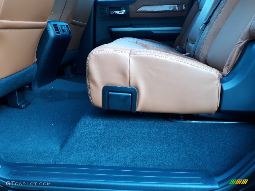 2020 Toyota Tundra 1794 Edition CrewMax 4x4 Rear Seat Photo #136932651