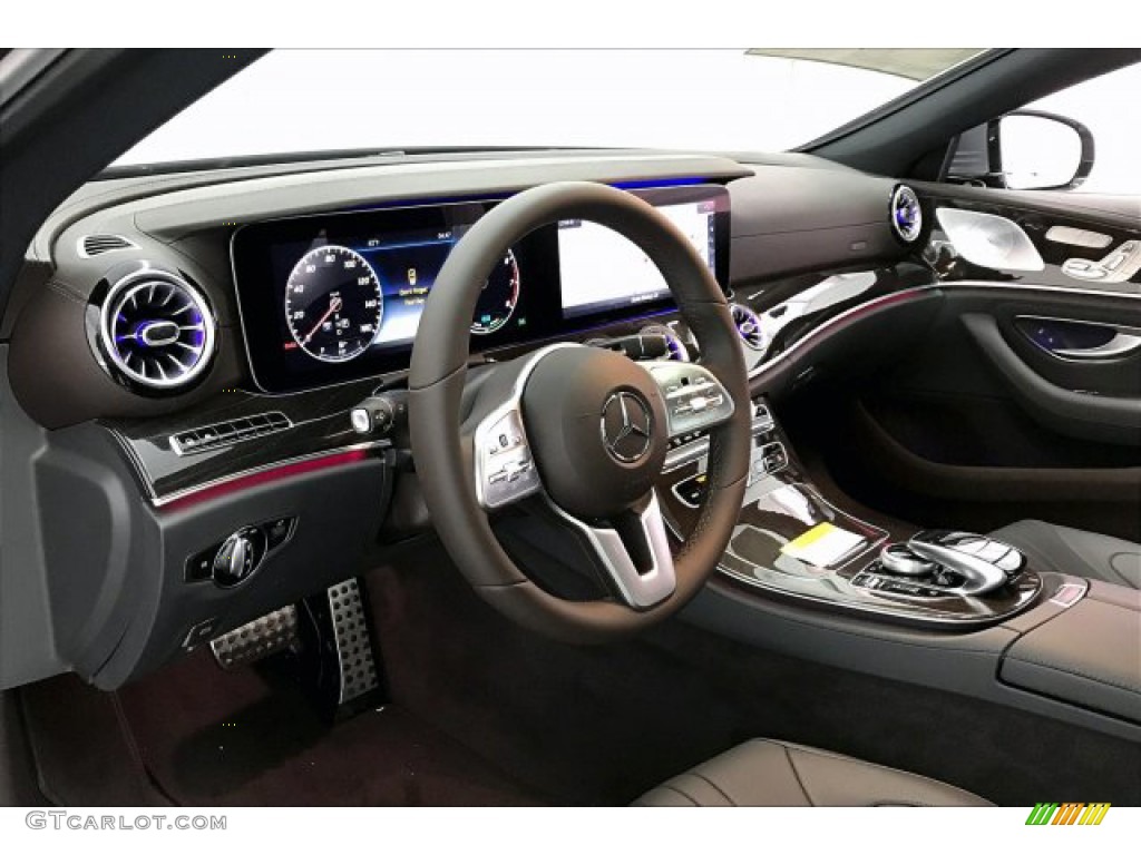 2020 Mercedes-Benz CLS 450 Coupe Magma Grey/Espresso Brown Dashboard Photo #136932729