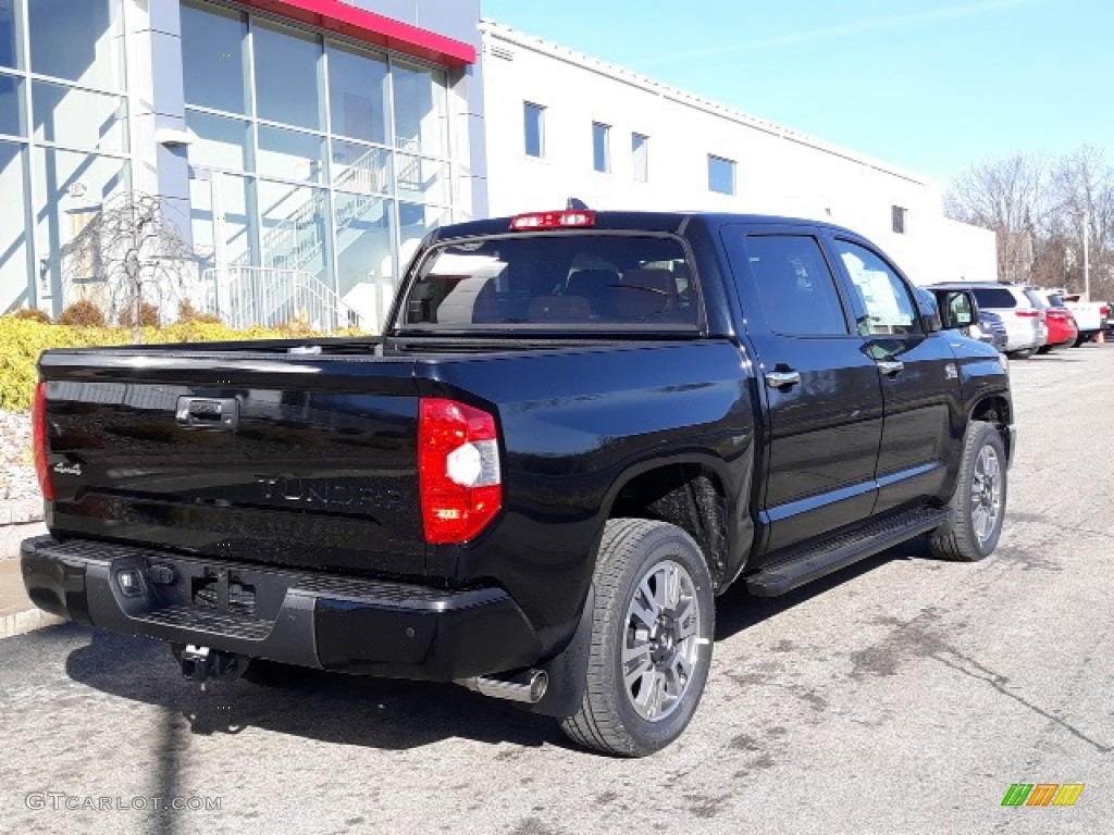 2020 Tundra 1794 Edition CrewMax 4x4 - Midnight Black Metallic / 1794 Edition Brown/Black photo #44