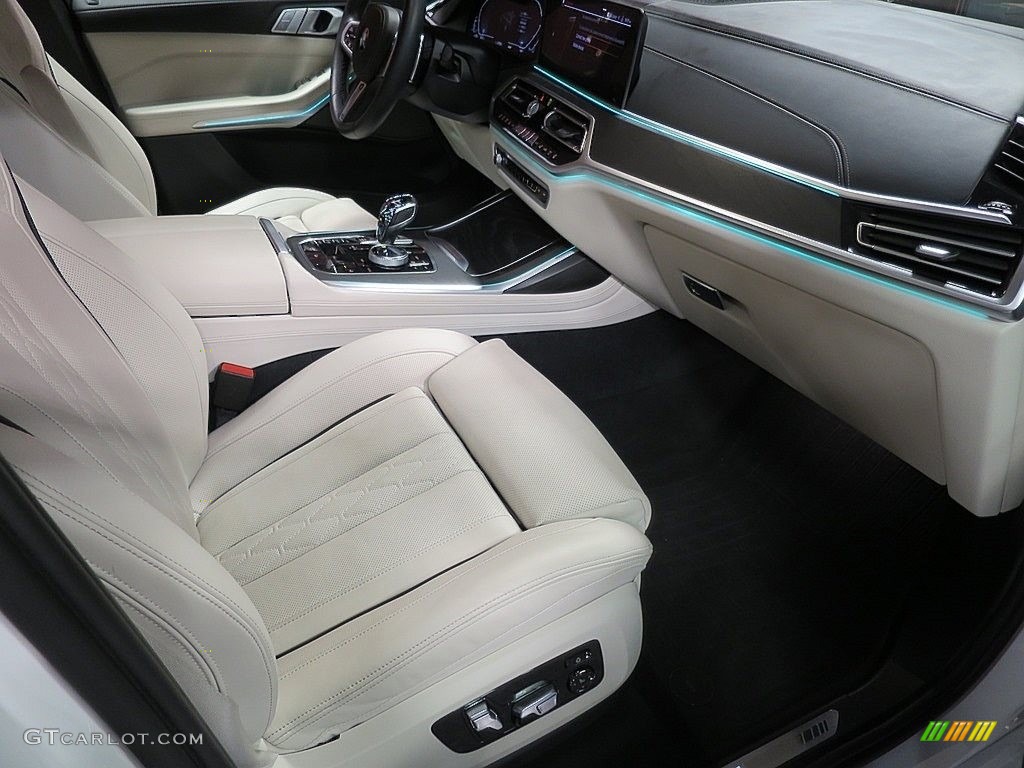 Ivory White Interior 2019 BMW X7 xDrive50i Photo #136934376