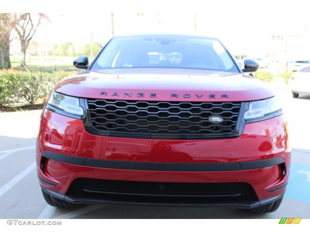 2020 Range Rover Velar S - Firenze Red Metallic / Ebony/Ebony photo #8