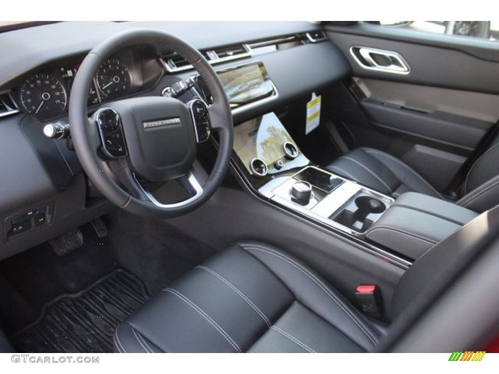 Ebony/Ebony Interior 2020 Land Rover Range Rover Velar S Photo #136934514