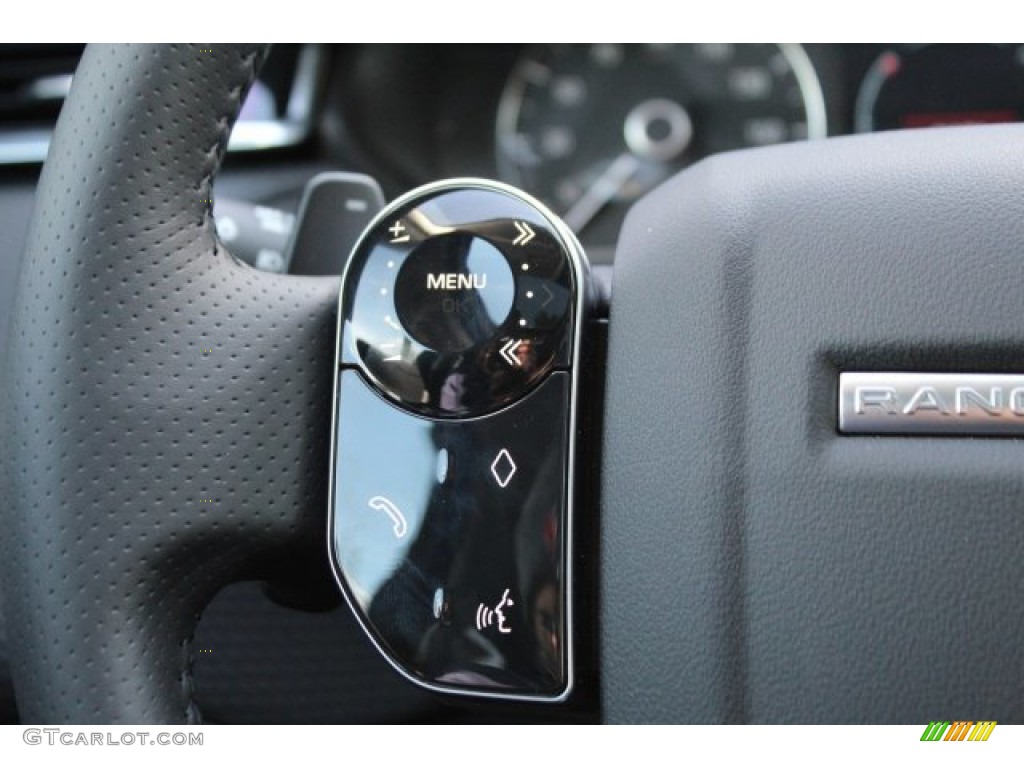2020 Land Rover Range Rover Velar S Ebony/Ebony Steering Wheel Photo #136934622