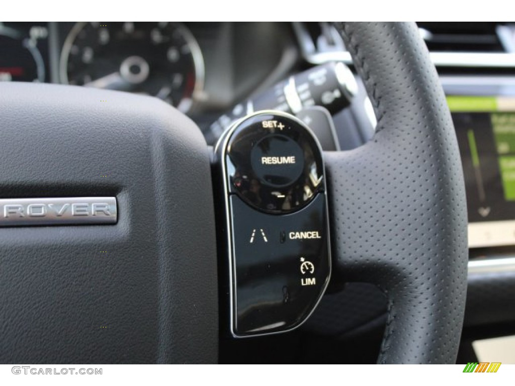 2020 Land Rover Range Rover Velar S Ebony/Ebony Steering Wheel Photo #136934631