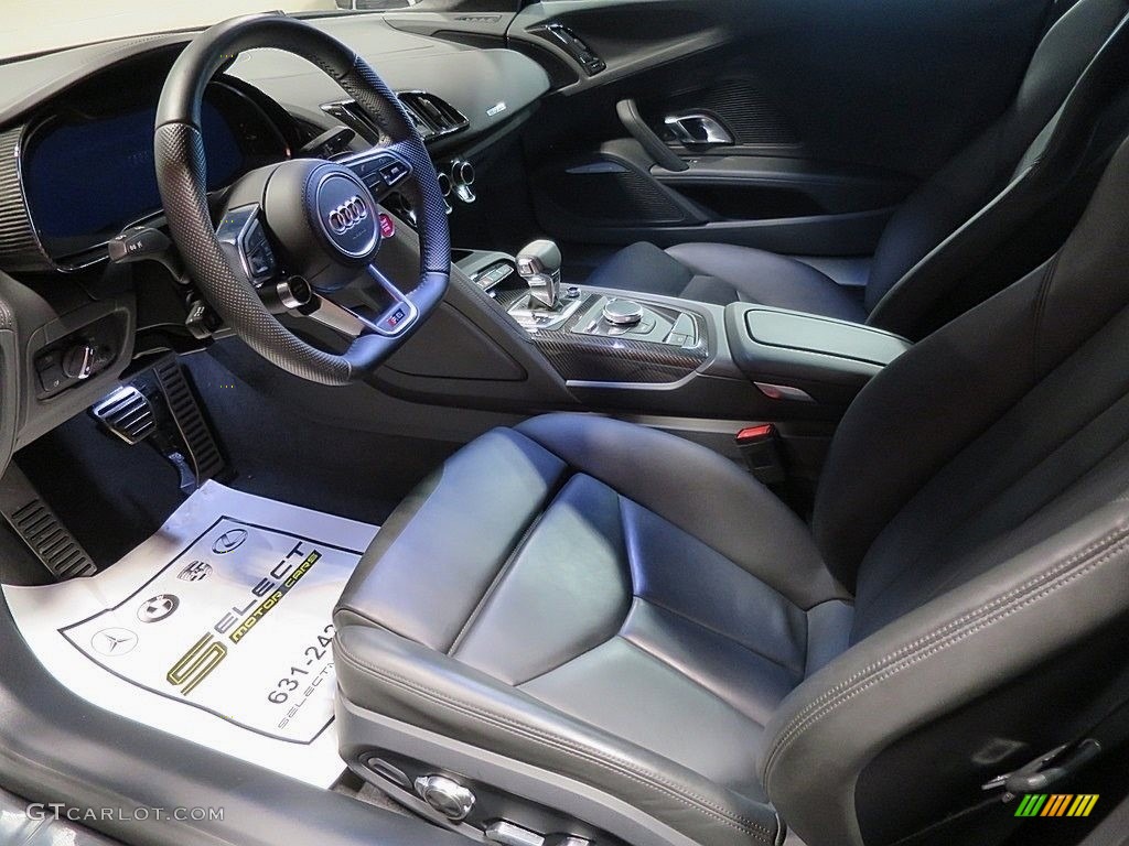Black Interior 2018 Audi R8 V10 Photo #136935321