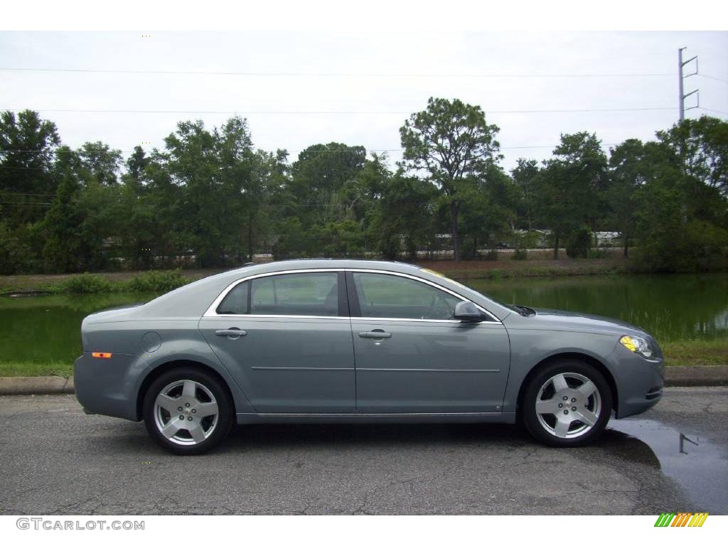 2009 Malibu LT Sedan - Golden Pewter Metallic / Ebony photo #1