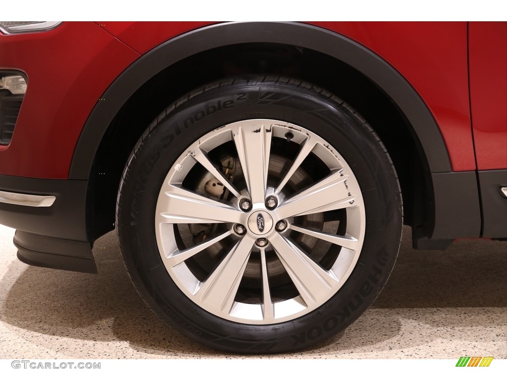 2019 Explorer Limited 4WD - Ruby Red / Medium Stone photo #29