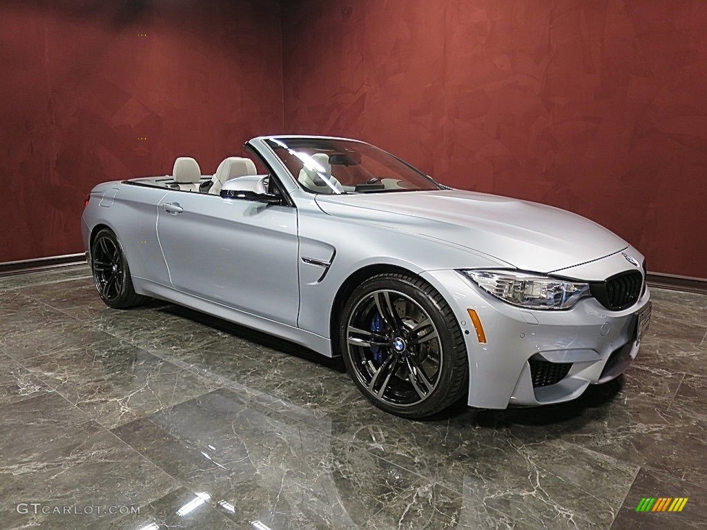 Silverstone Metallic 2017 BMW M4 Convertible Exterior Photo #136936470
