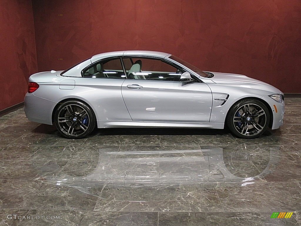 Silverstone Metallic 2017 BMW M4 Convertible Exterior Photo #136936479